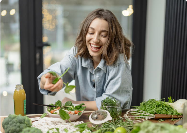 Frisches Essen ist ein erster wichtiger Schritt für einen gesunden Körper, aber eine Stoffwechselkur kann zusätzlich helfen